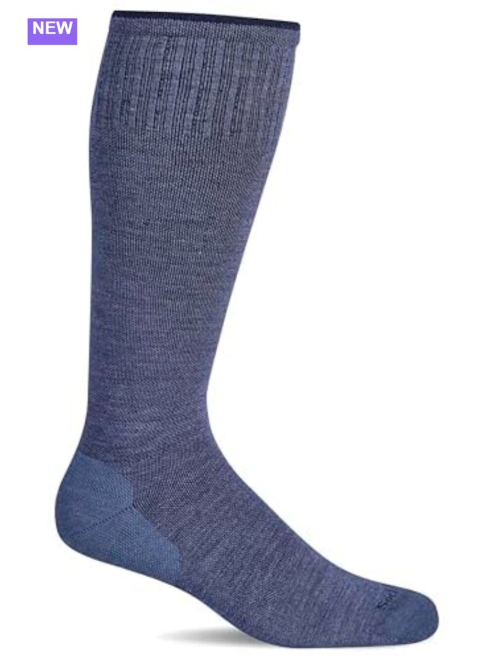 Merino Wool Blend Graduated Compression Socks Over the Calf